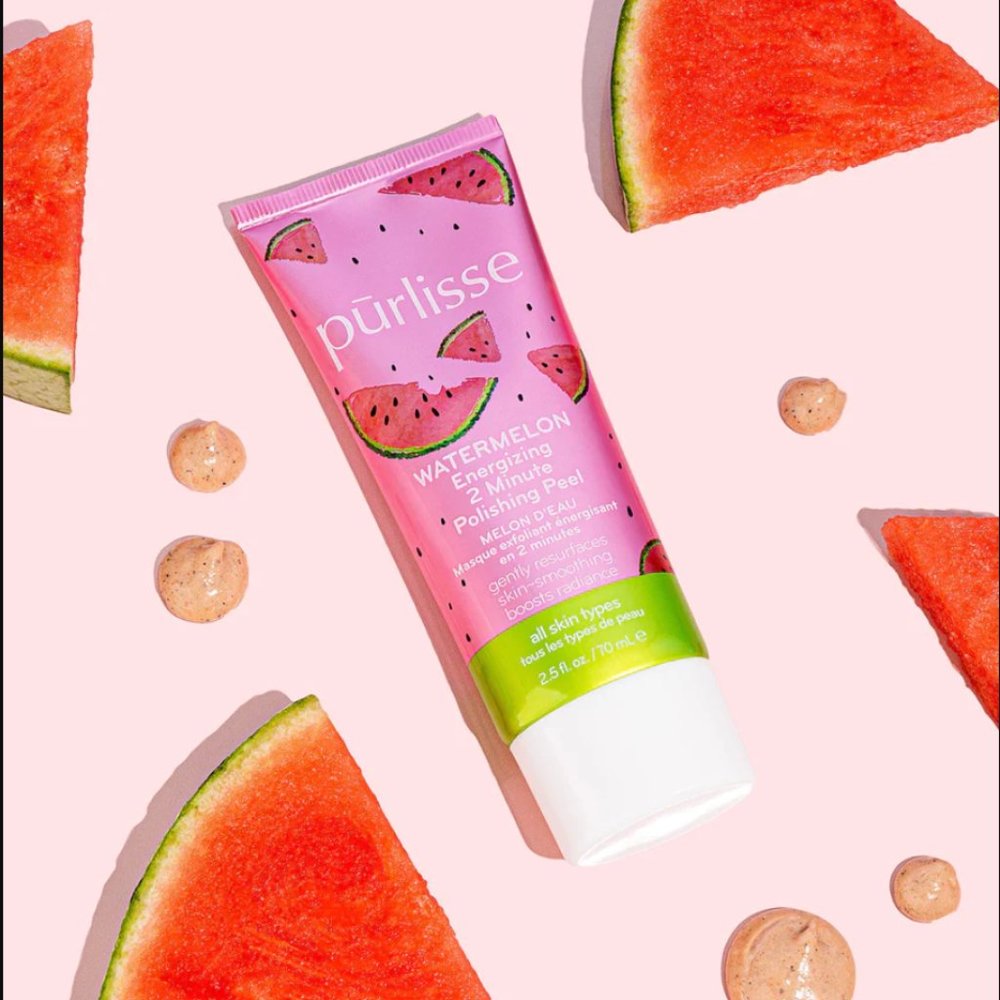 Purlisse watermelon energizing polishing peel